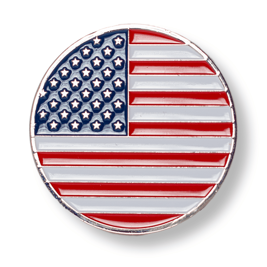 American Flag Ball Marker