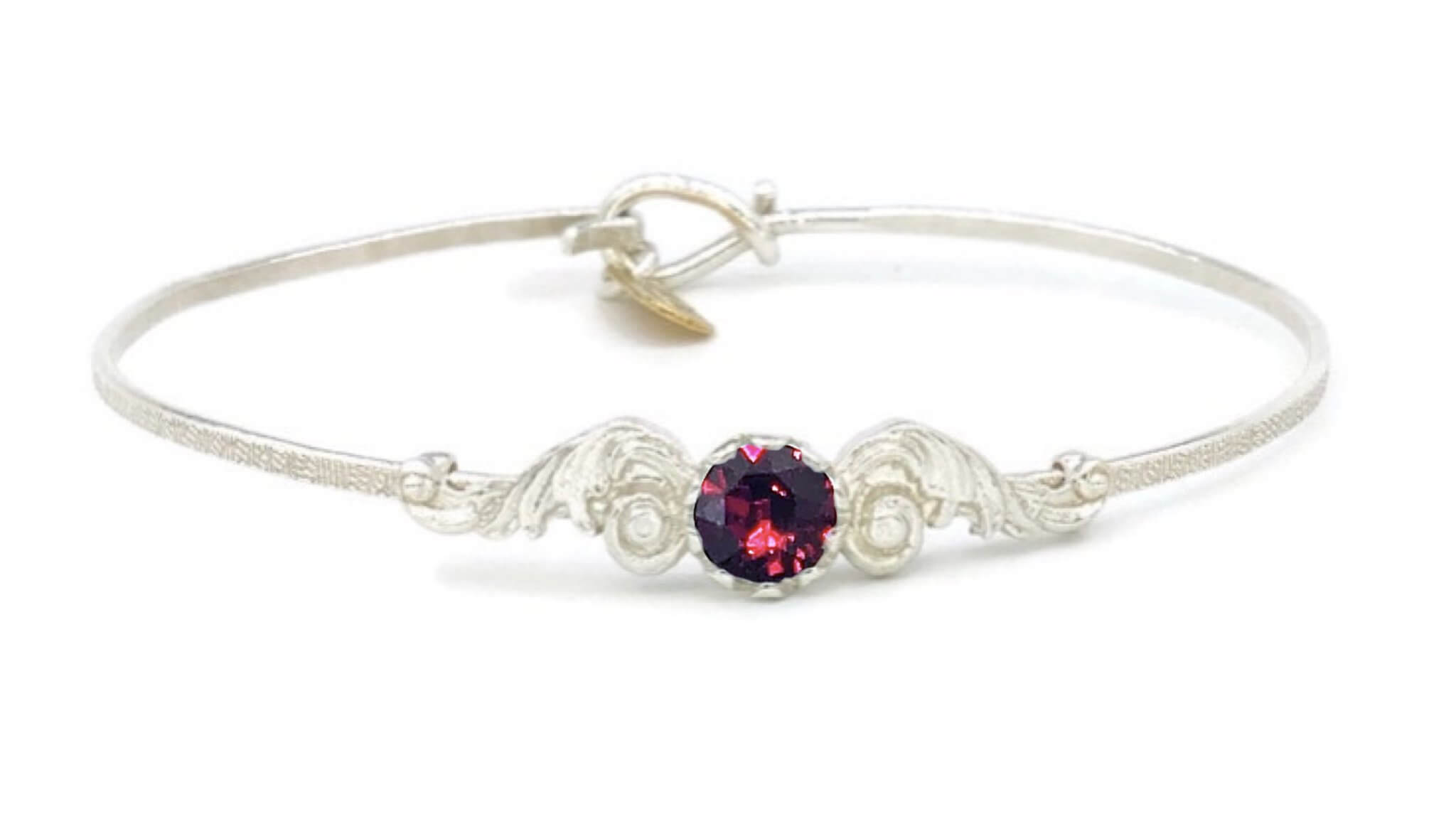 Angel Wings Birthstone Colors Bracelet