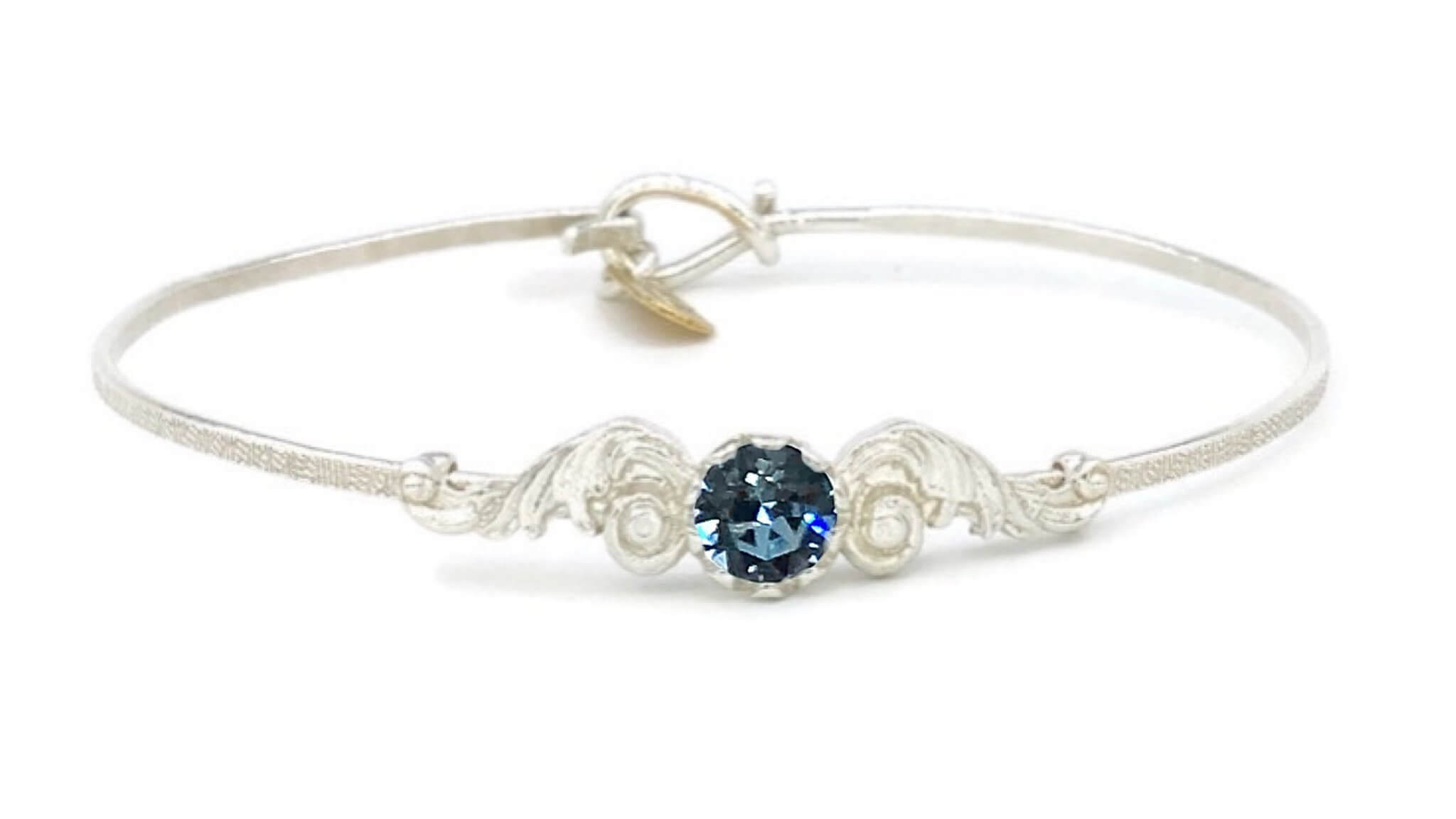 Angel Wings Birthstone Colors Bracelet