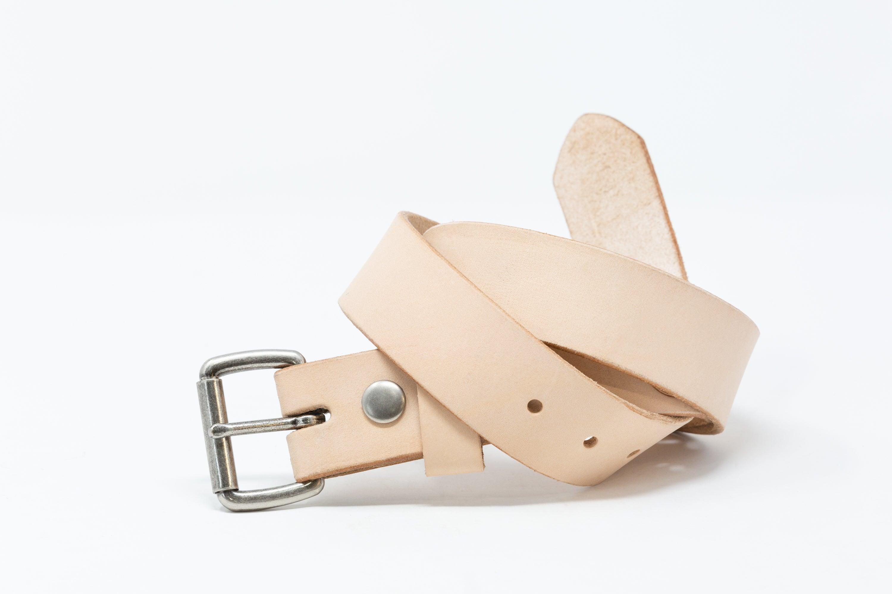 Antique Nickel Roller Buckle Belts