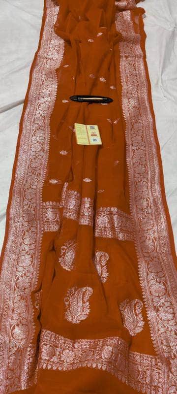 Banarasi Khaddi Chiffon Georgette Silk Saree
