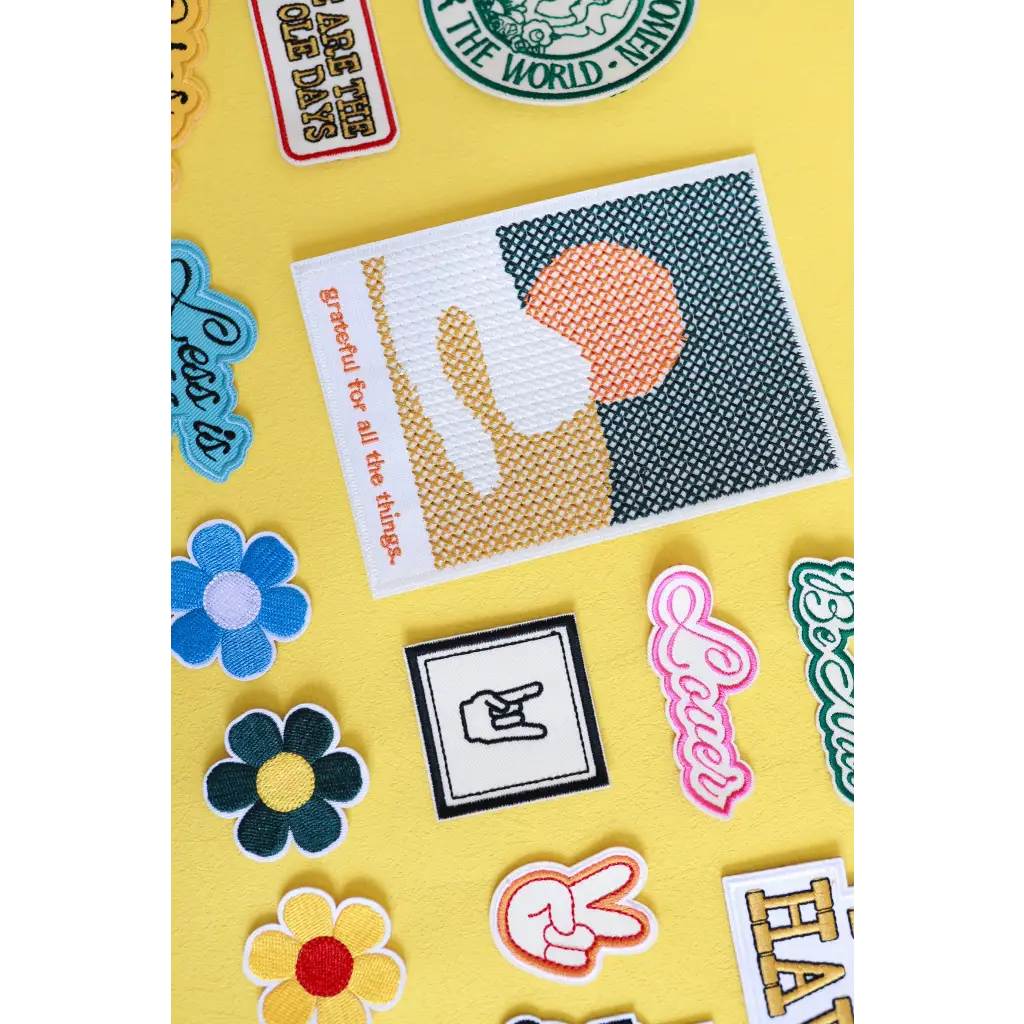 Be the Good Iron-on Patch for Positive Vibes