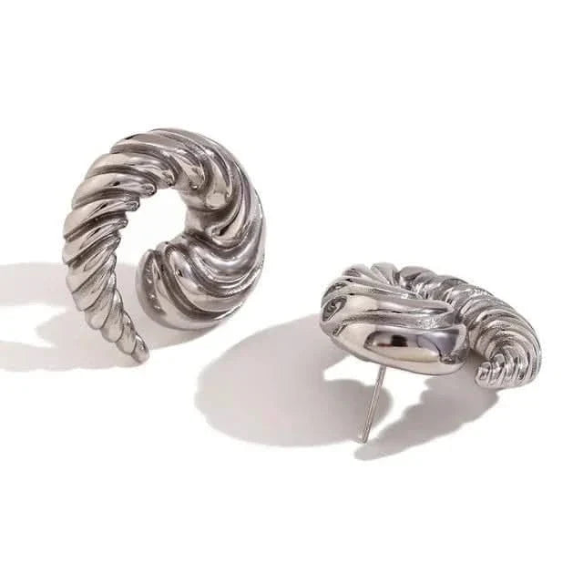 Big Croissant Earrings