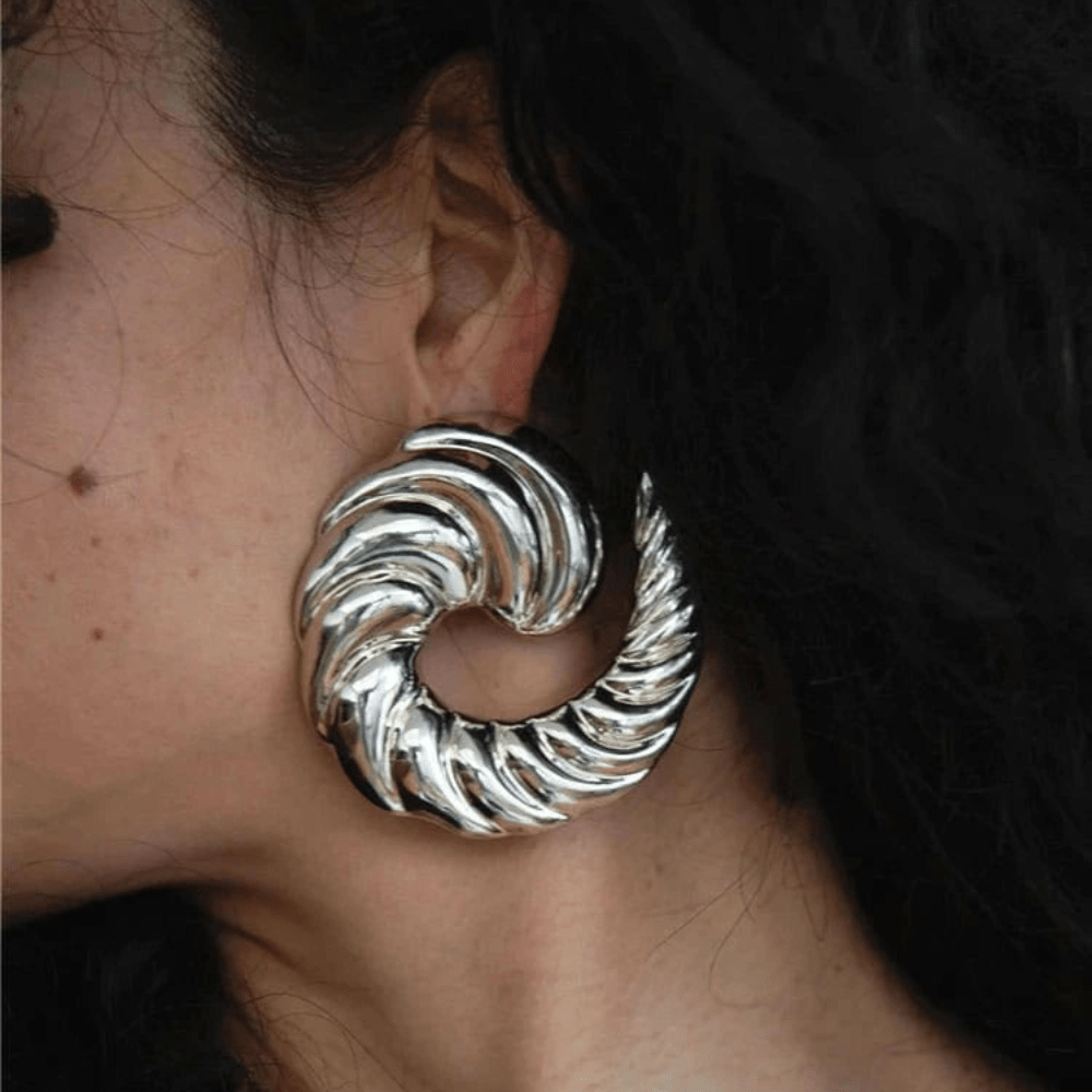 Big Croissant Earrings