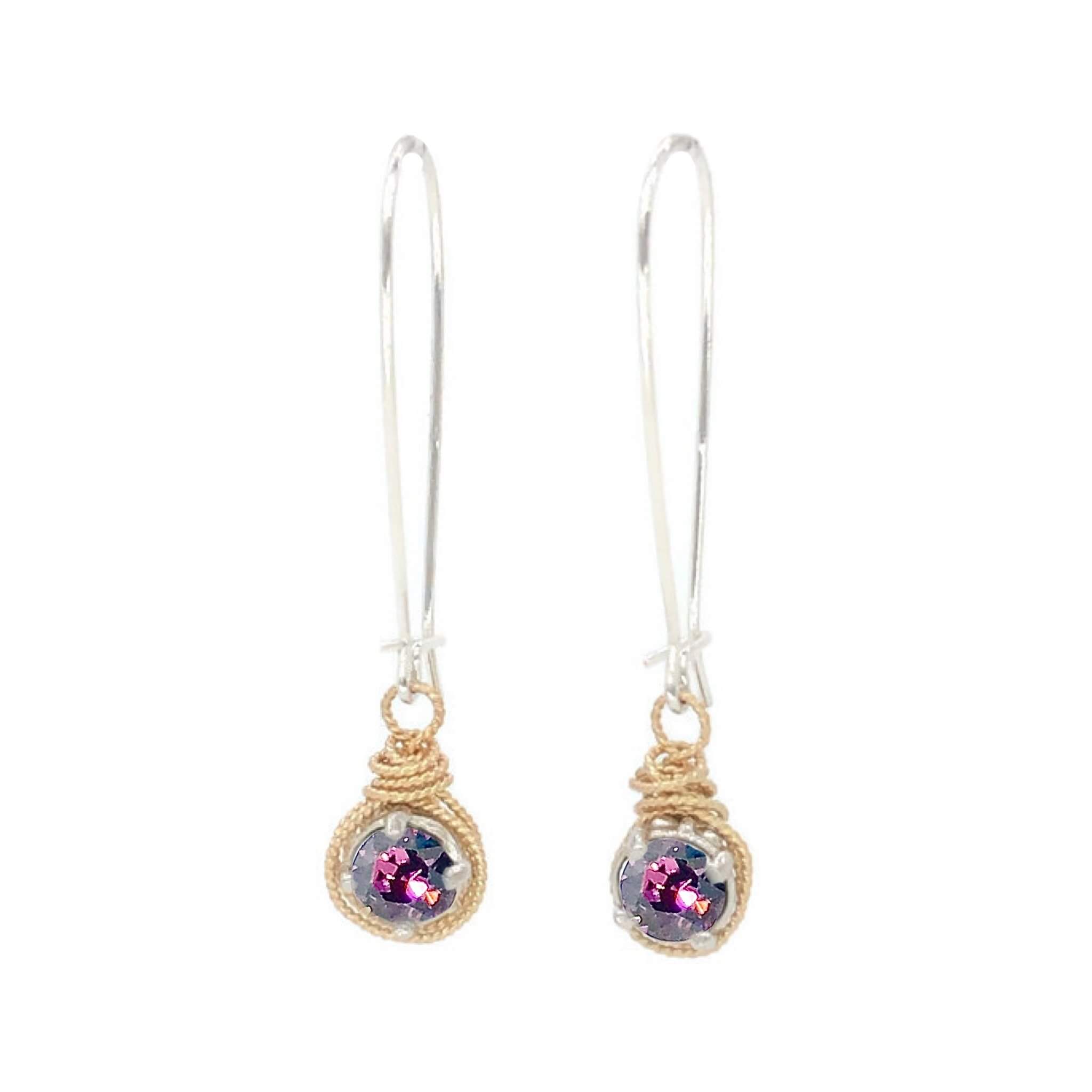 Birthstone Color Earrings