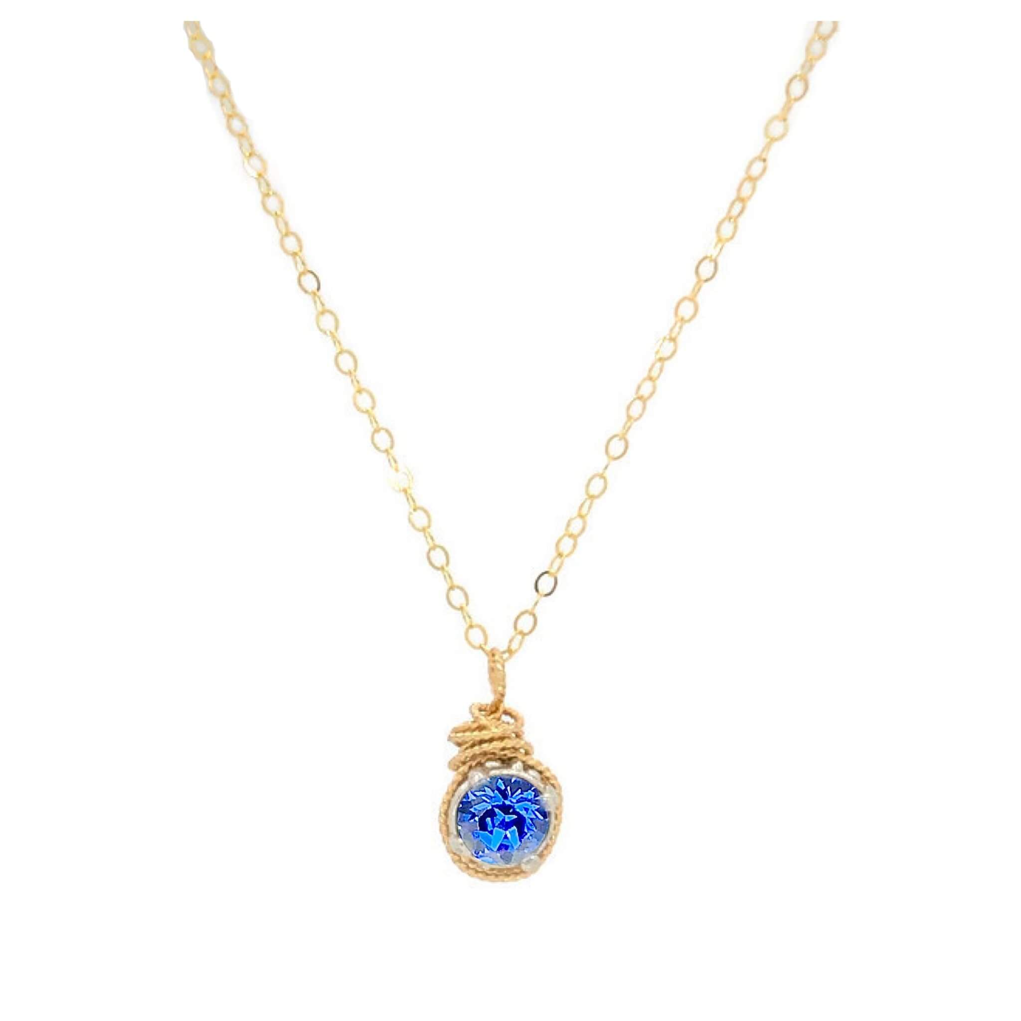 Birthstone Color Necklace
