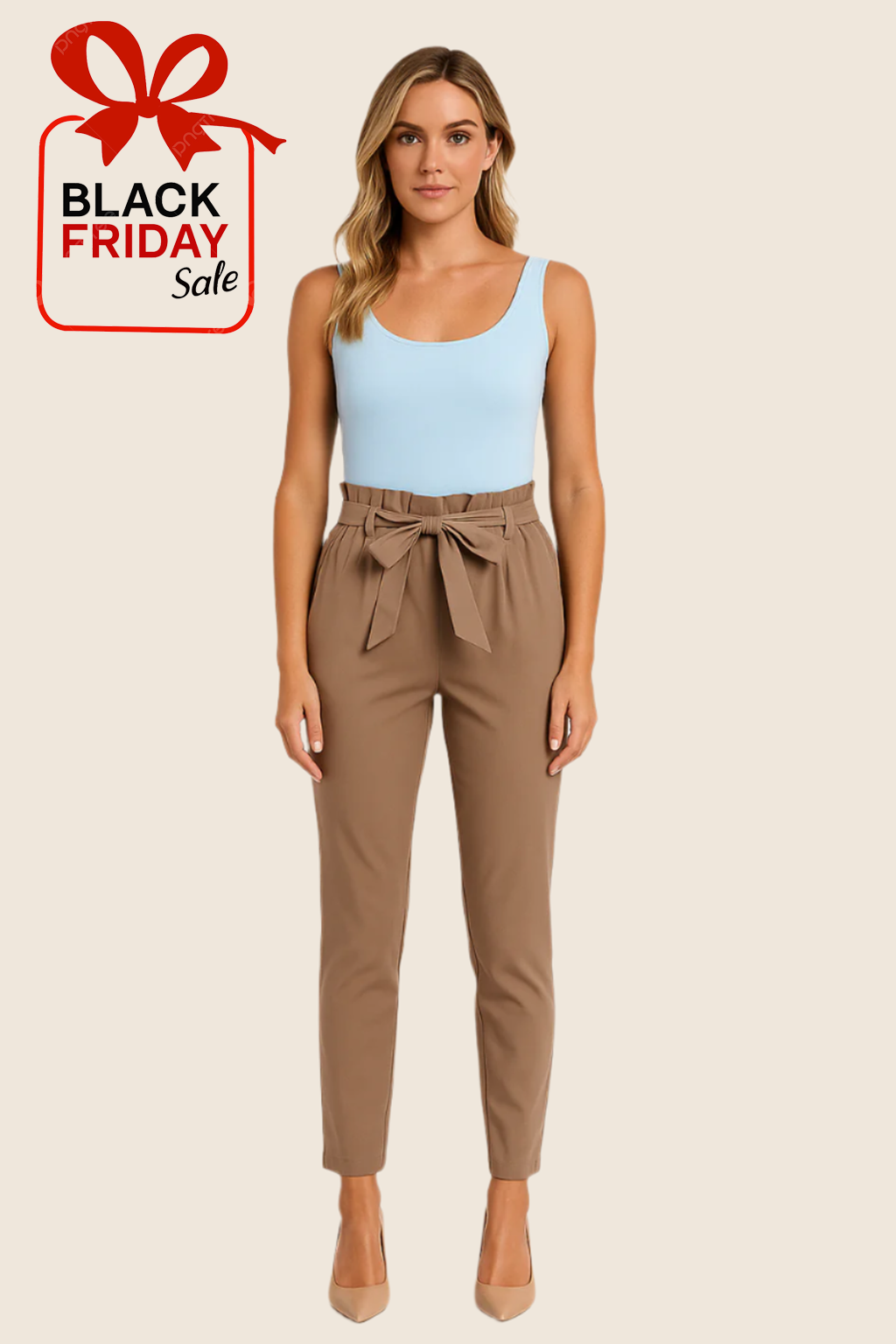 Caramel Tie Pants