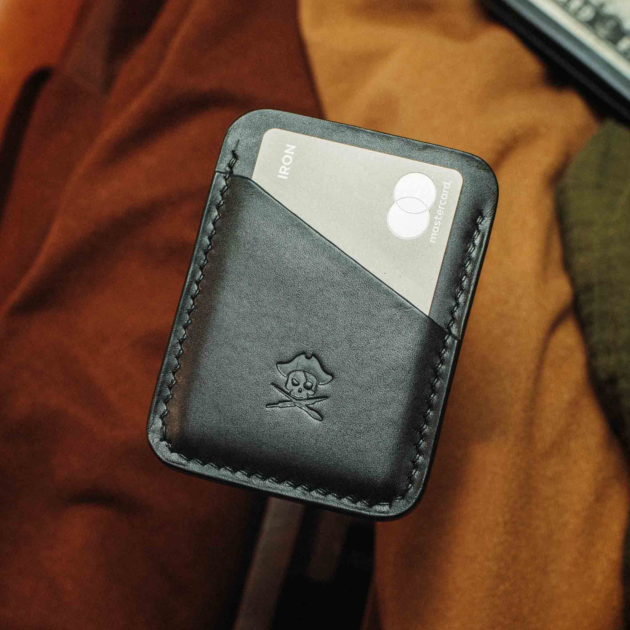 Slim Leather Wallet - Boatswain v3 | Minimalist Card Holder | EDC