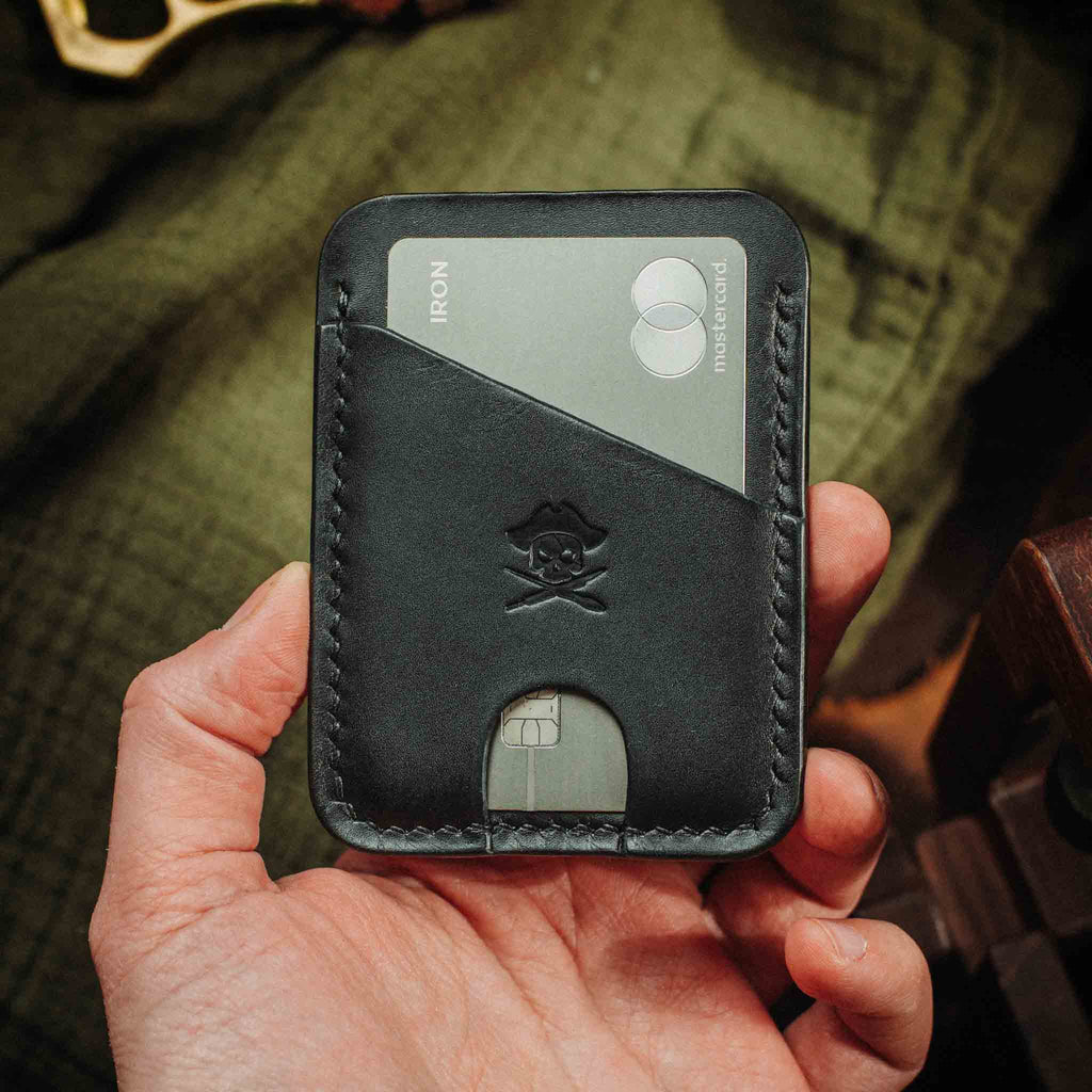 Minimalist Leather Wallet - Boatswain v4 | Slim Card Holder | EDC