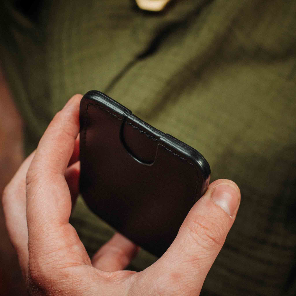 Minimalist Leather Wallet - Boatswain v4 | Slim Card Holder | EDC