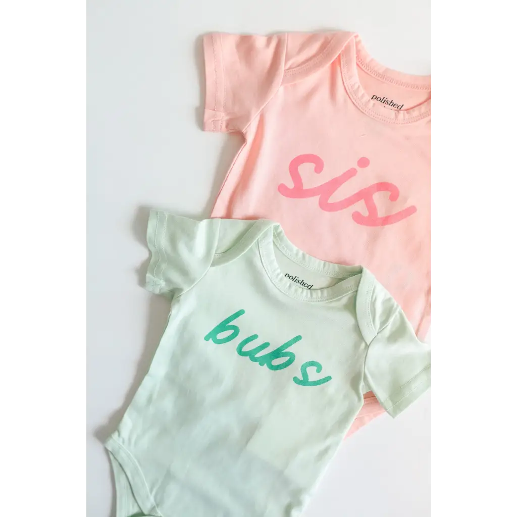 Bubs Organic Cotton Baby Onesie