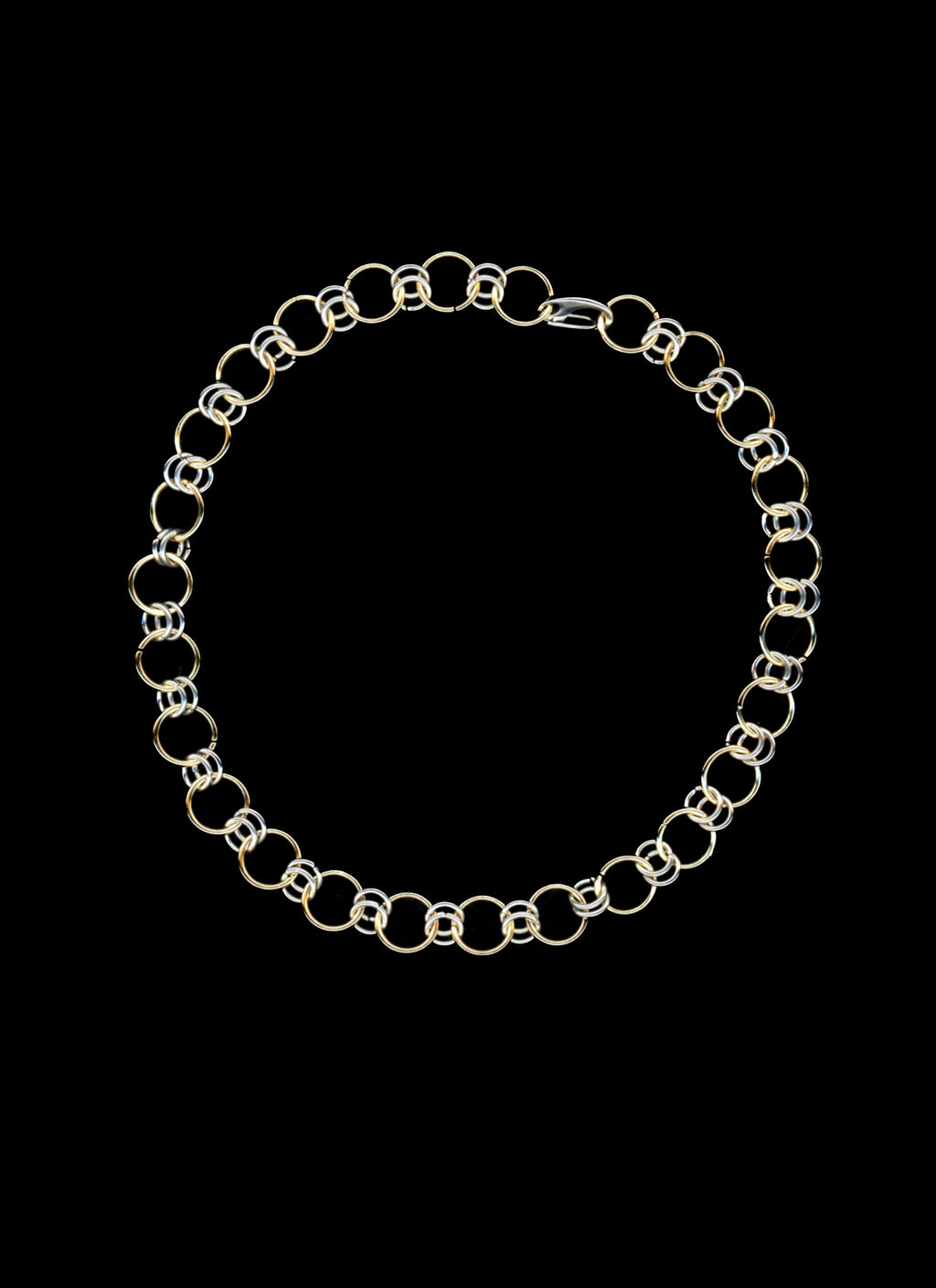athena chainmail necklace