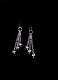 A Little Tied Up' Chain-drop Bow Earrings