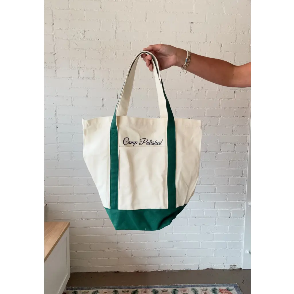 Camp Polished Boat Tote: FREE with $100 Purchase