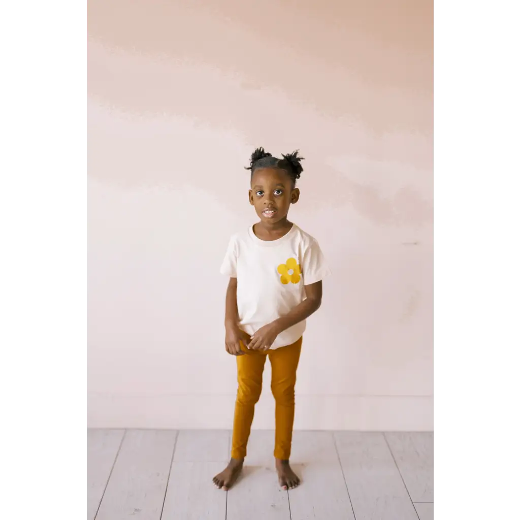 Kids Lightweight Leggings in Cathay Spice