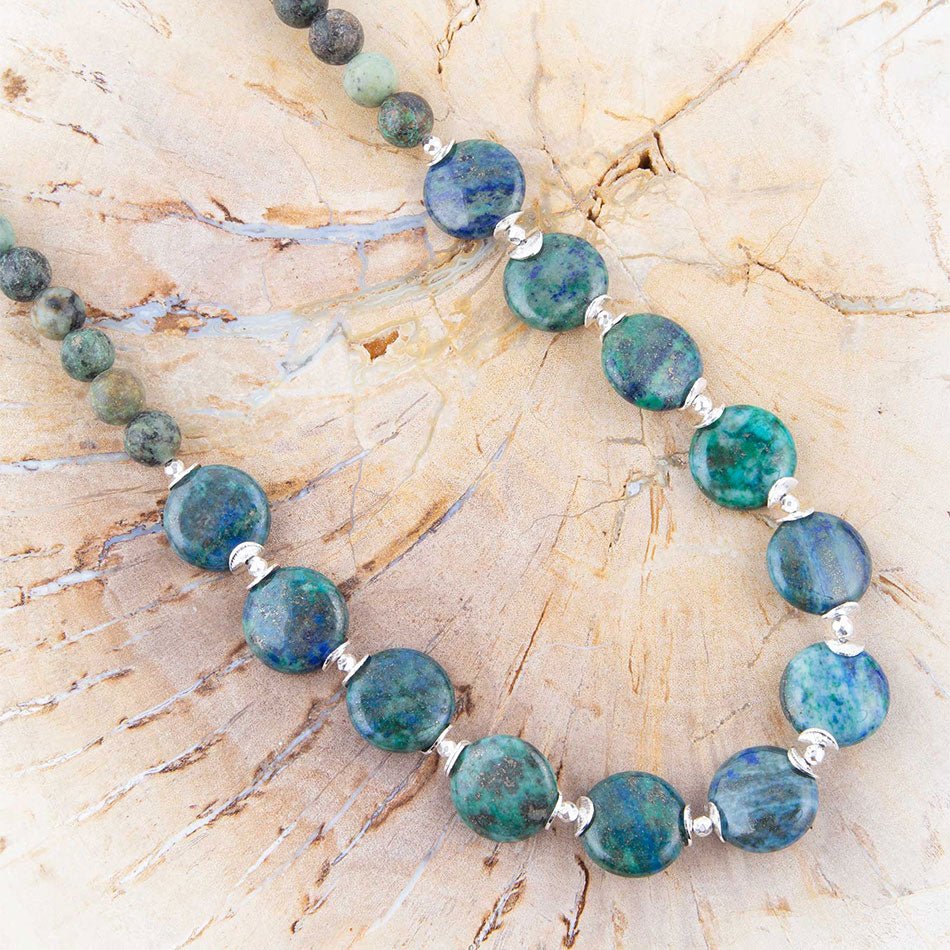 Chrysocolla Chunky Necklace