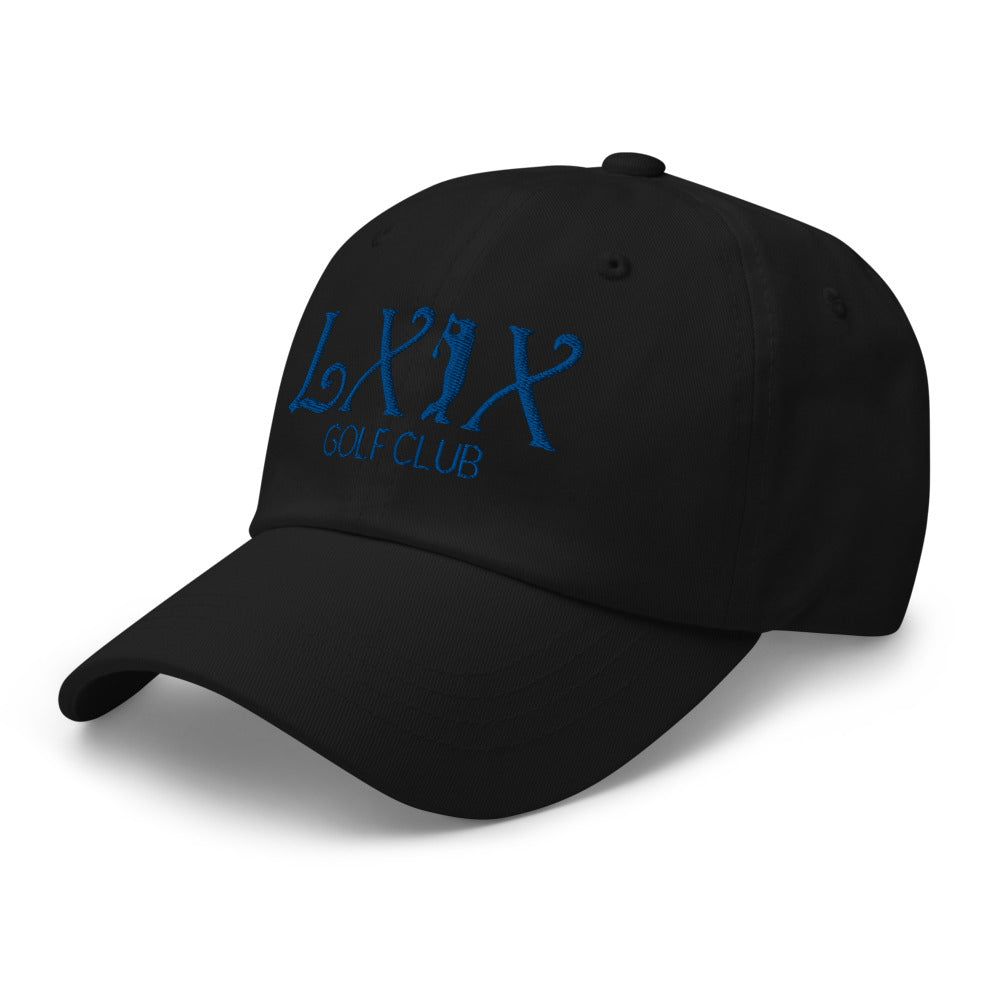Curve Logo Dad Hat - Blue Logo