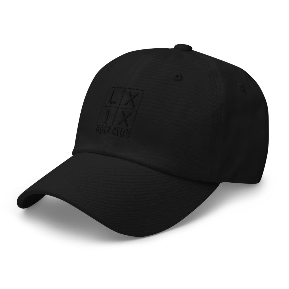 Four Box Logo Dad Hat - Black Logo