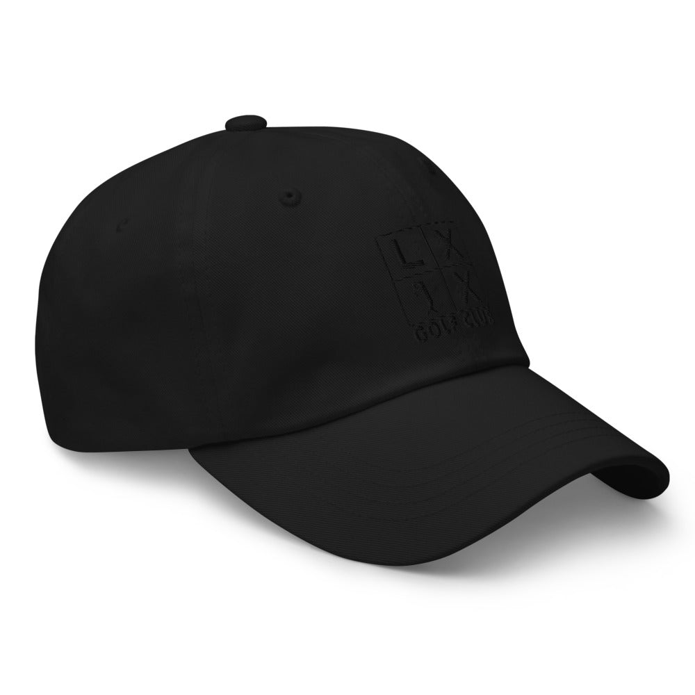Four Box Logo Dad Hat - Black Logo