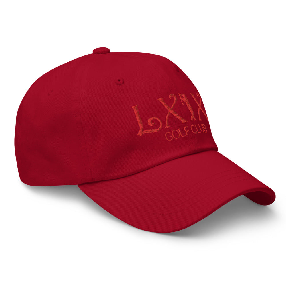 Curve Logo Dad Hat - Red Logo