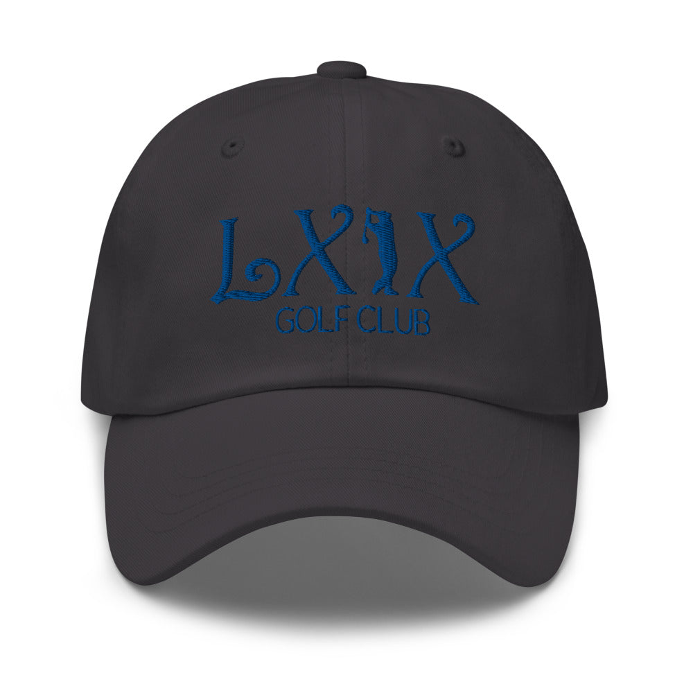 Curve Logo Dad Hat - Blue Logo