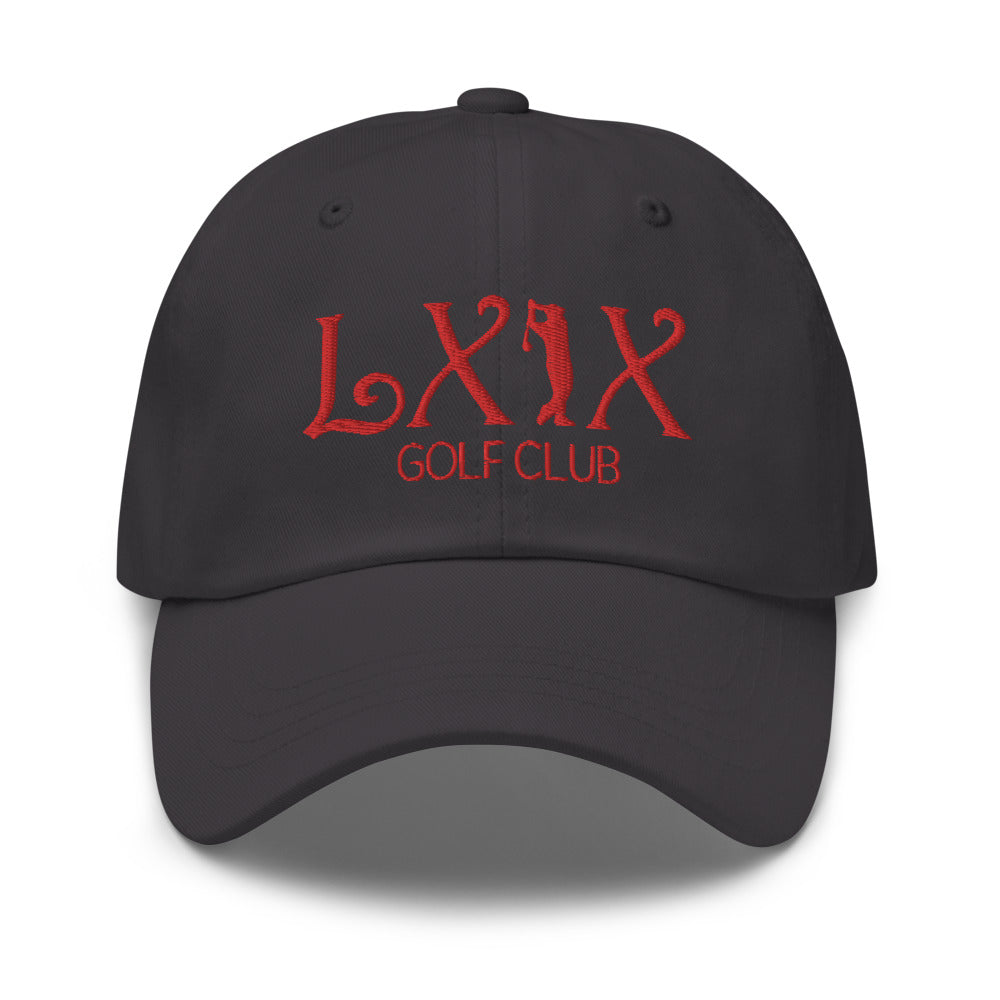 Curve Logo Dad Hat - Red Logo