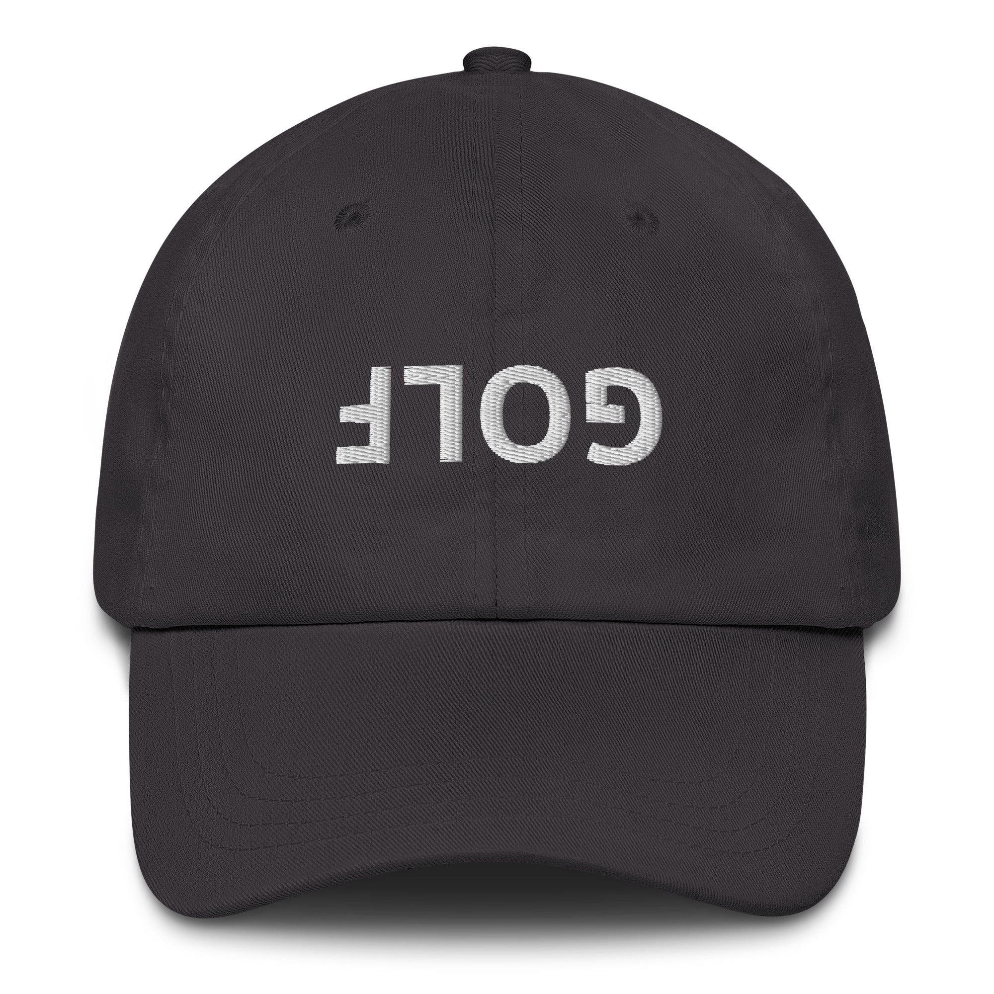 Upside Down Golf Dad Hat