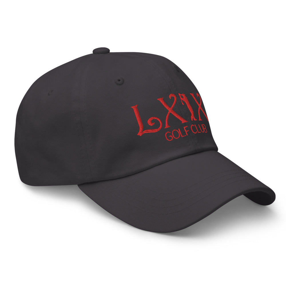 Curve Logo Dad Hat - Red Logo