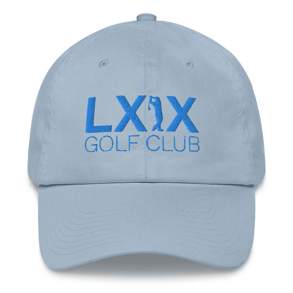 Swinger Logo Dad Hat - Aqua Logo