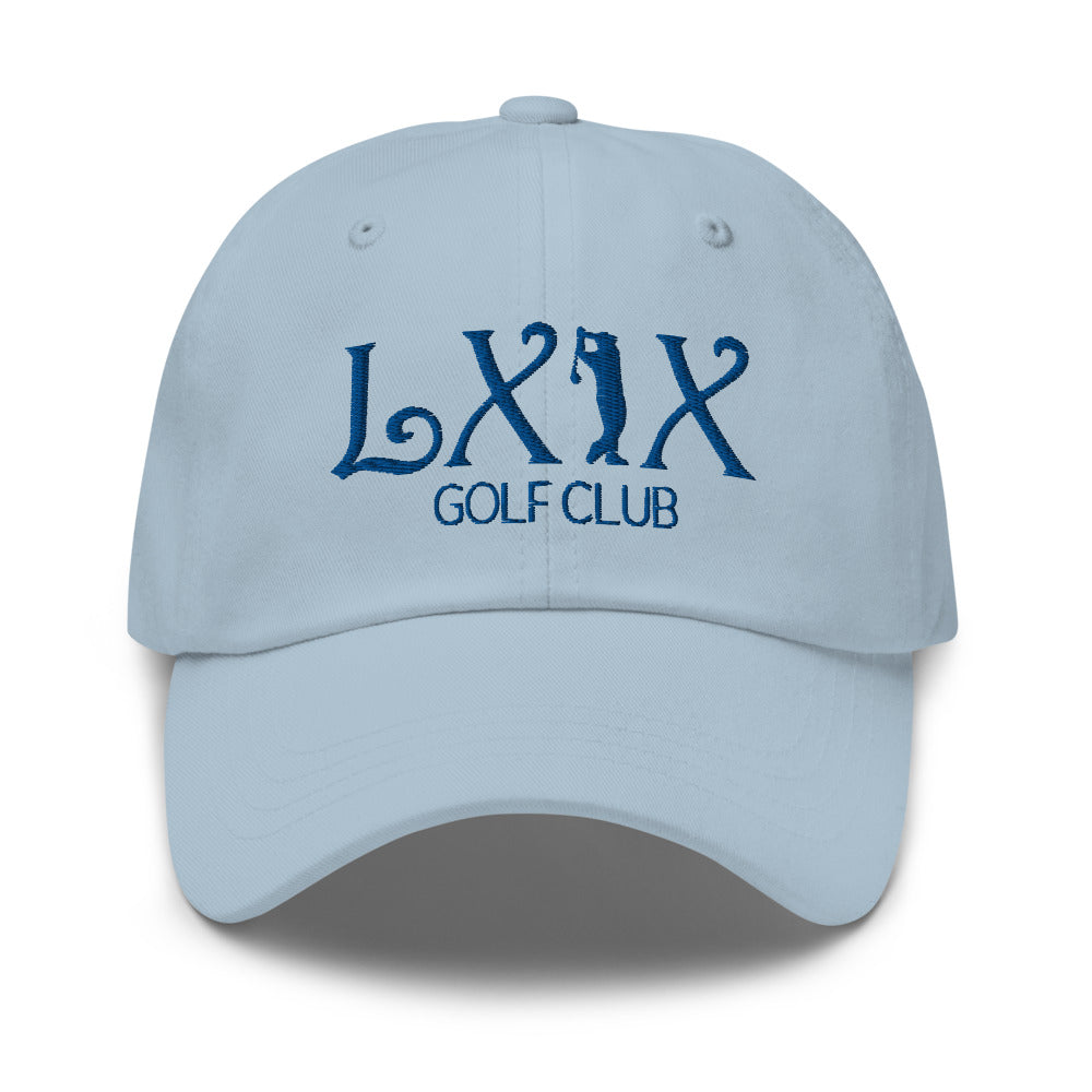 Curve Logo Dad Hat - Blue Logo