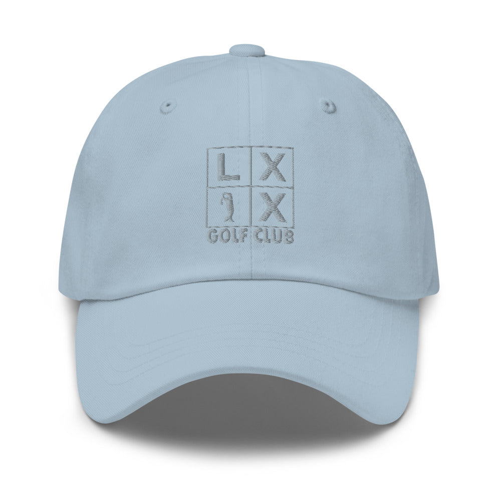 Four Box Logo Dad Hat - Gray Logo