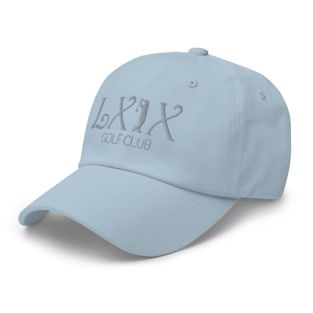 Curve Logo Dad Hat - Gray Logo