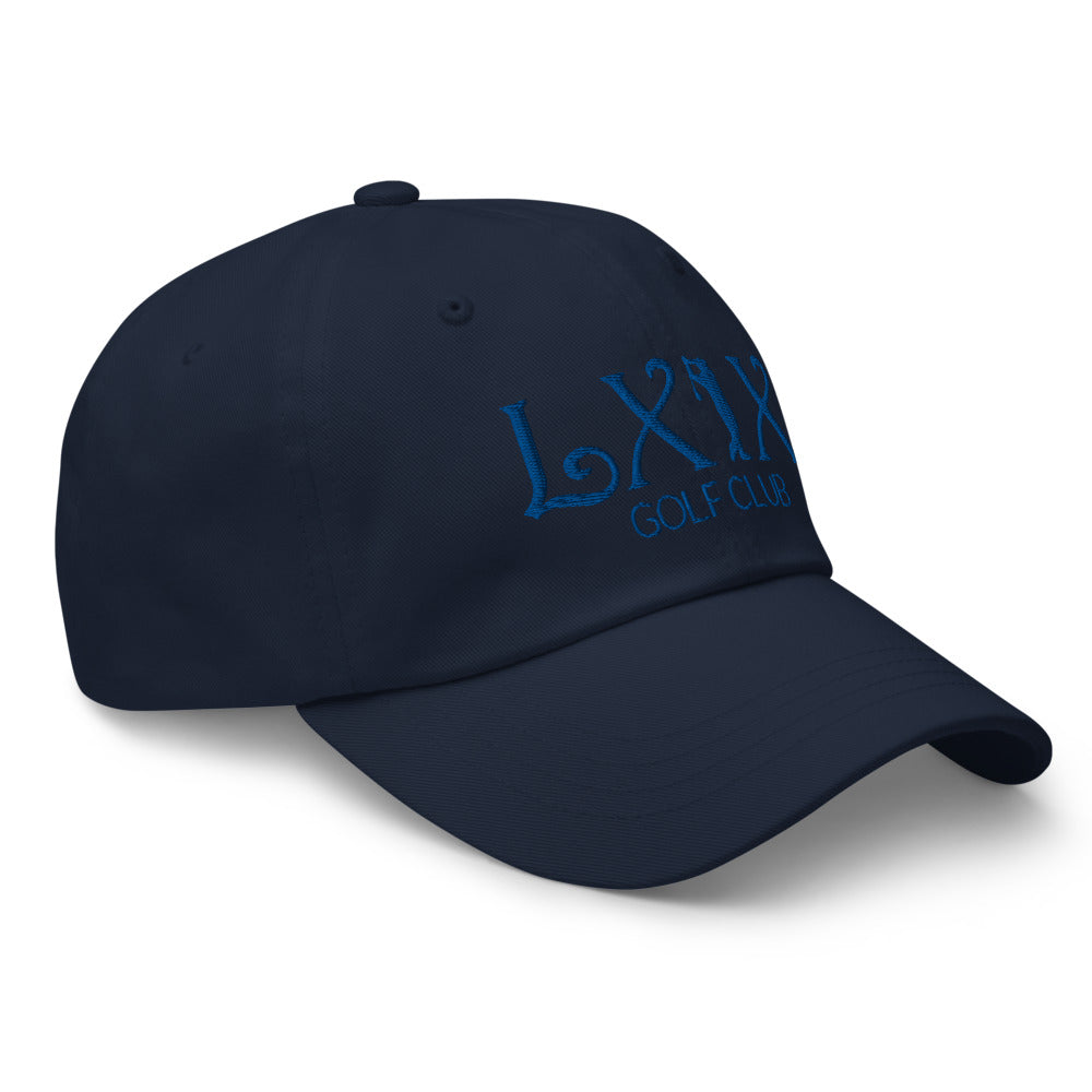 Curve Logo Dad Hat - Blue Logo