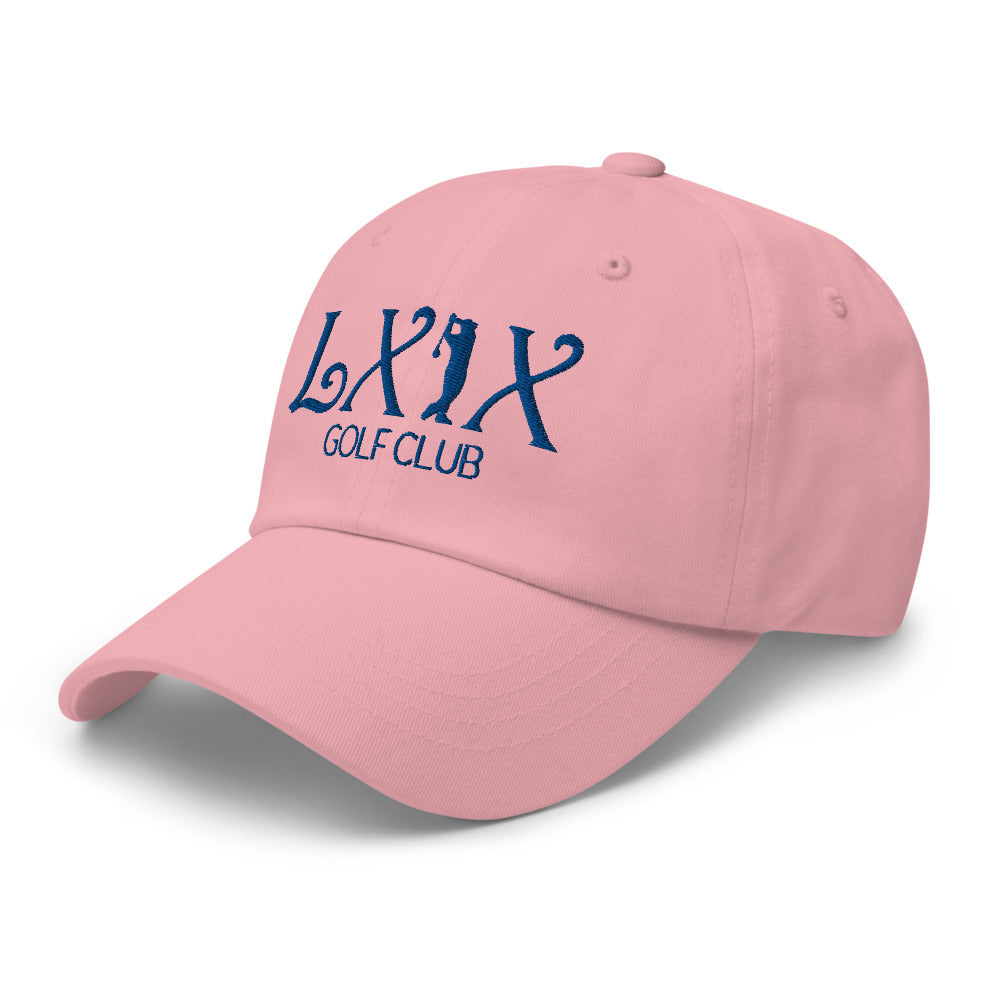 Curve Logo Dad Hat - Blue Logo