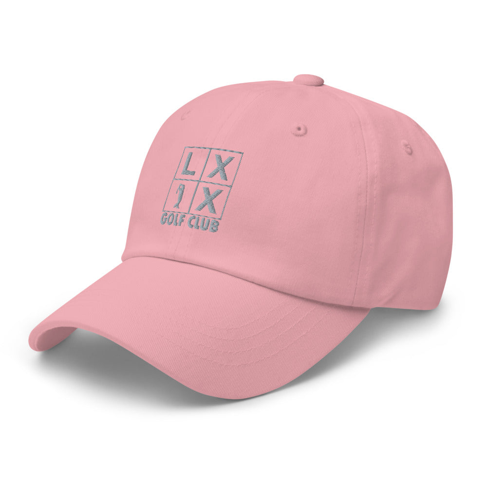 Four Box Logo Dad Hat - Gray Logo