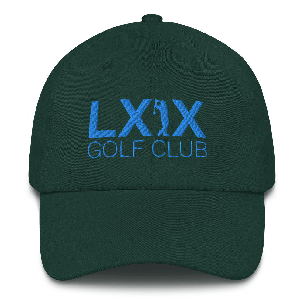 Swinger Logo Dad Hat - Aqua Logo