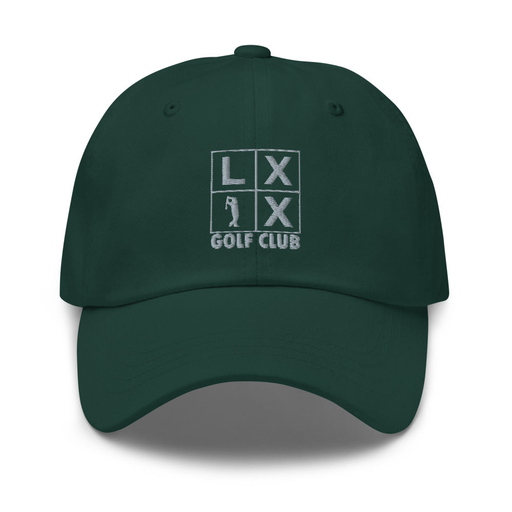 Four Box Logo Dad Hat - Gray Logo