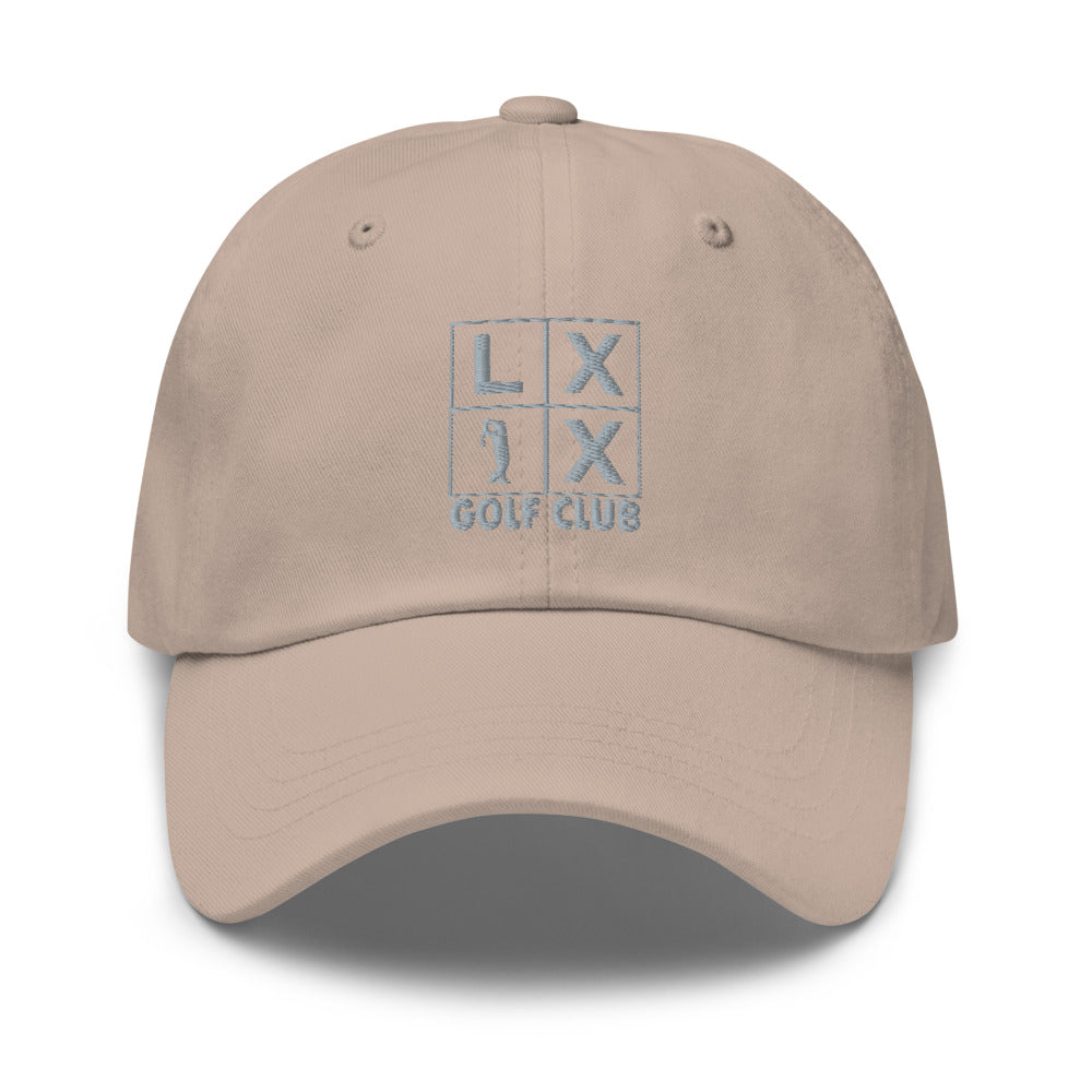 Four Box Logo Dad Hat - Gray Logo