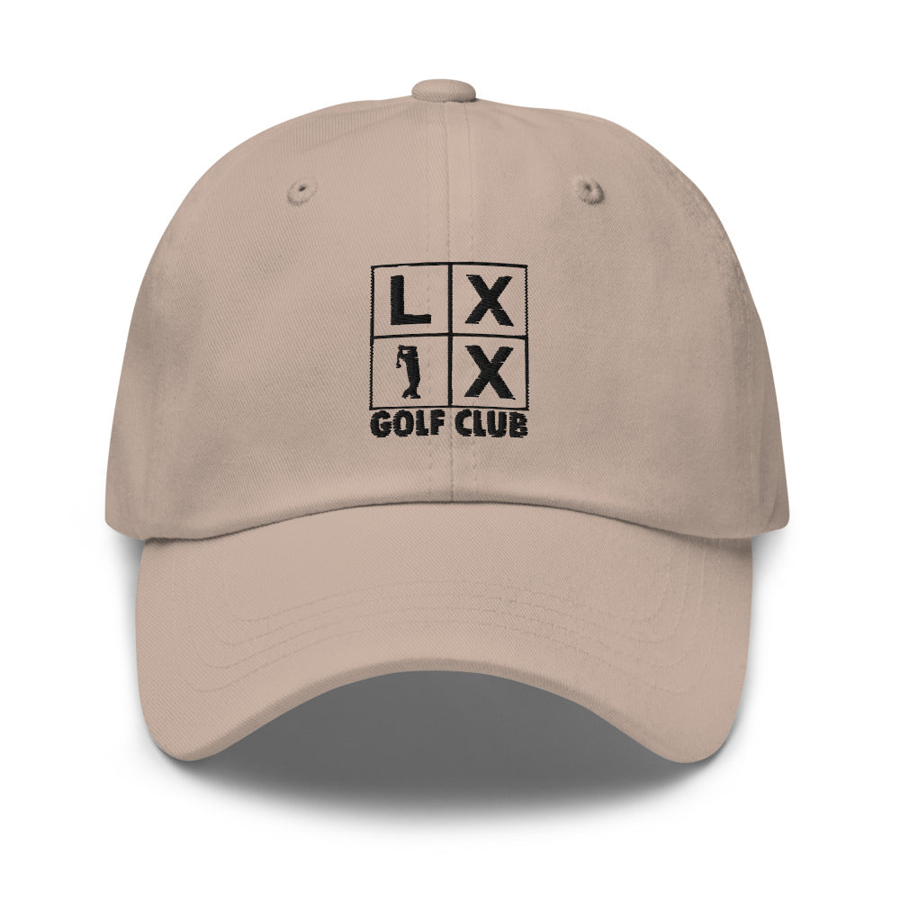 Four Box Logo Dad Hat - Black Logo