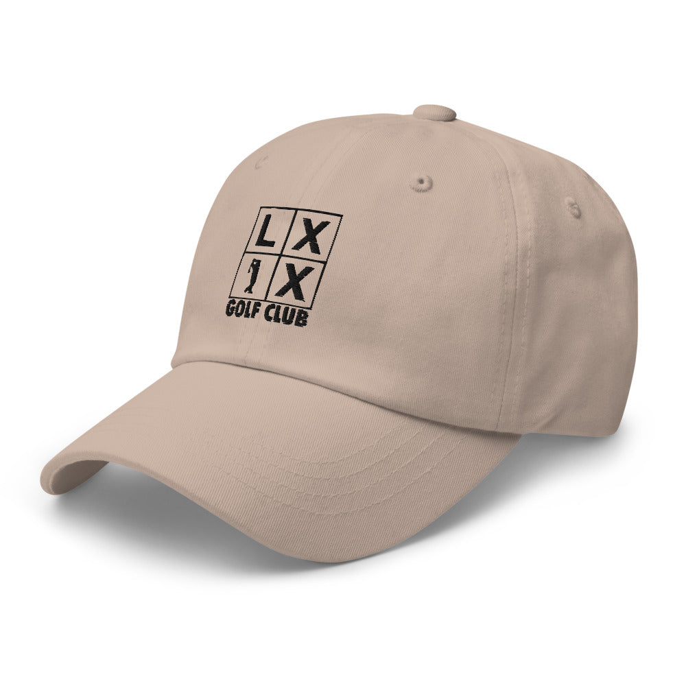 Four Box Logo Dad Hat - Black Logo