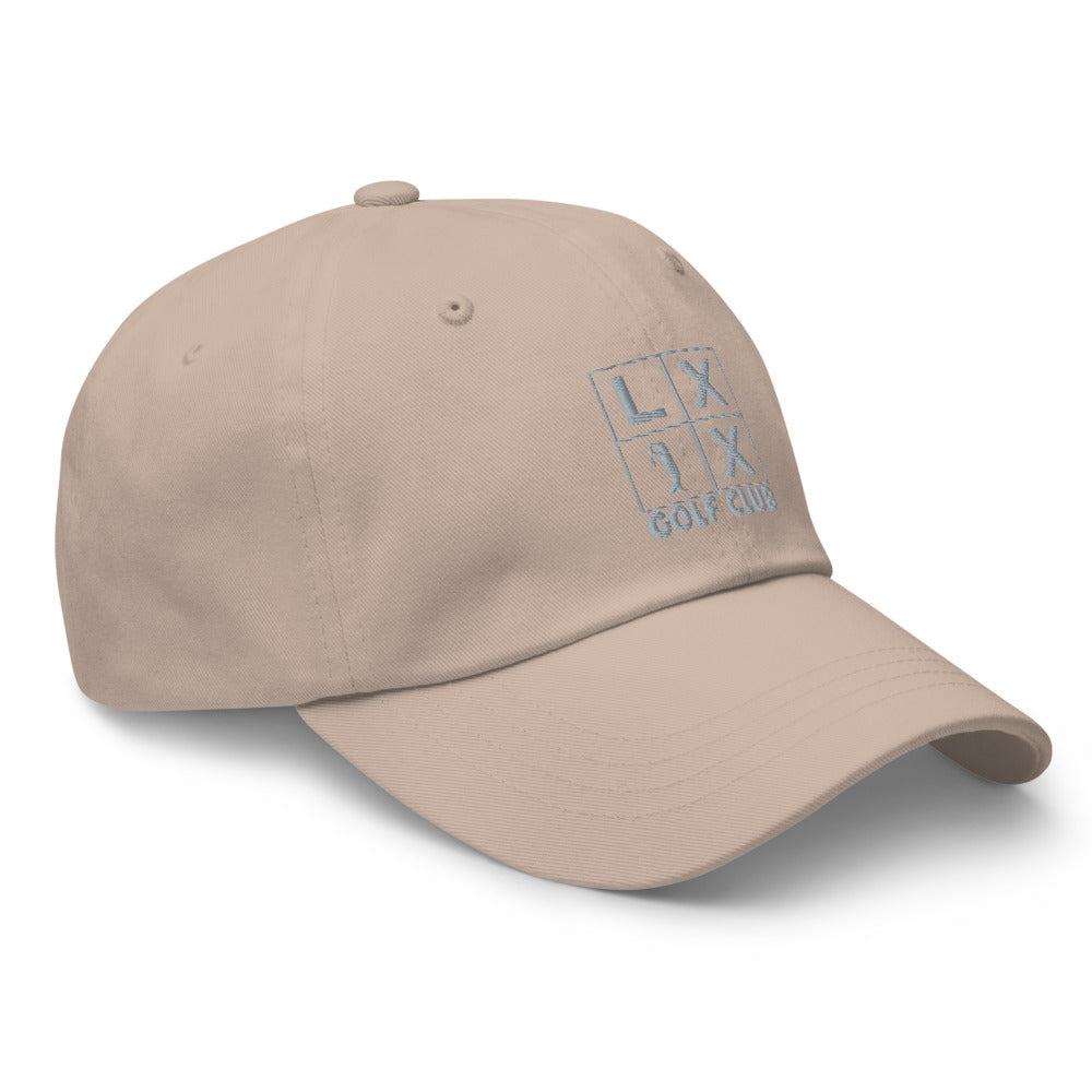 Four Box Logo Dad Hat - Gray Logo