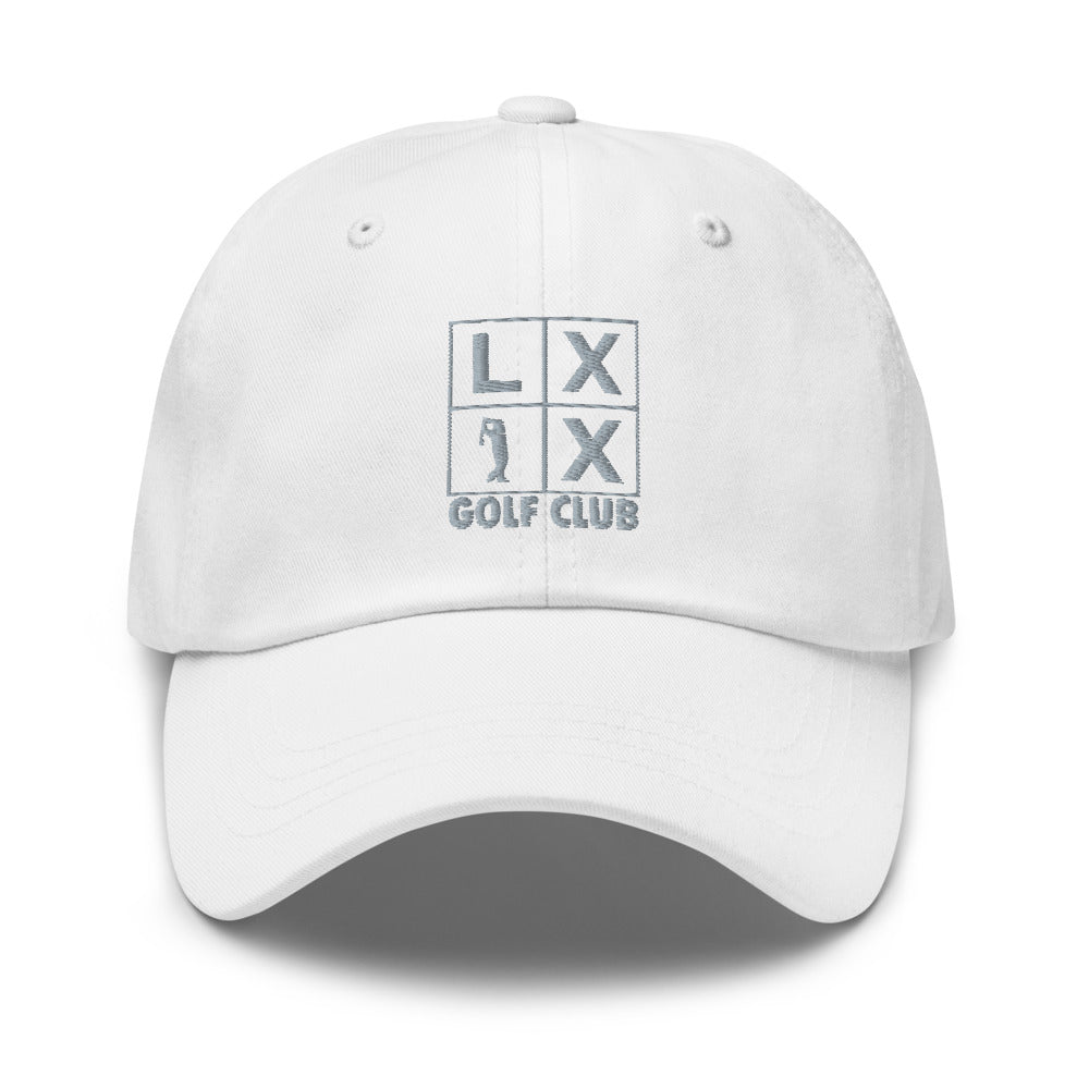 Four Box Logo Dad Hat - Gray Logo
