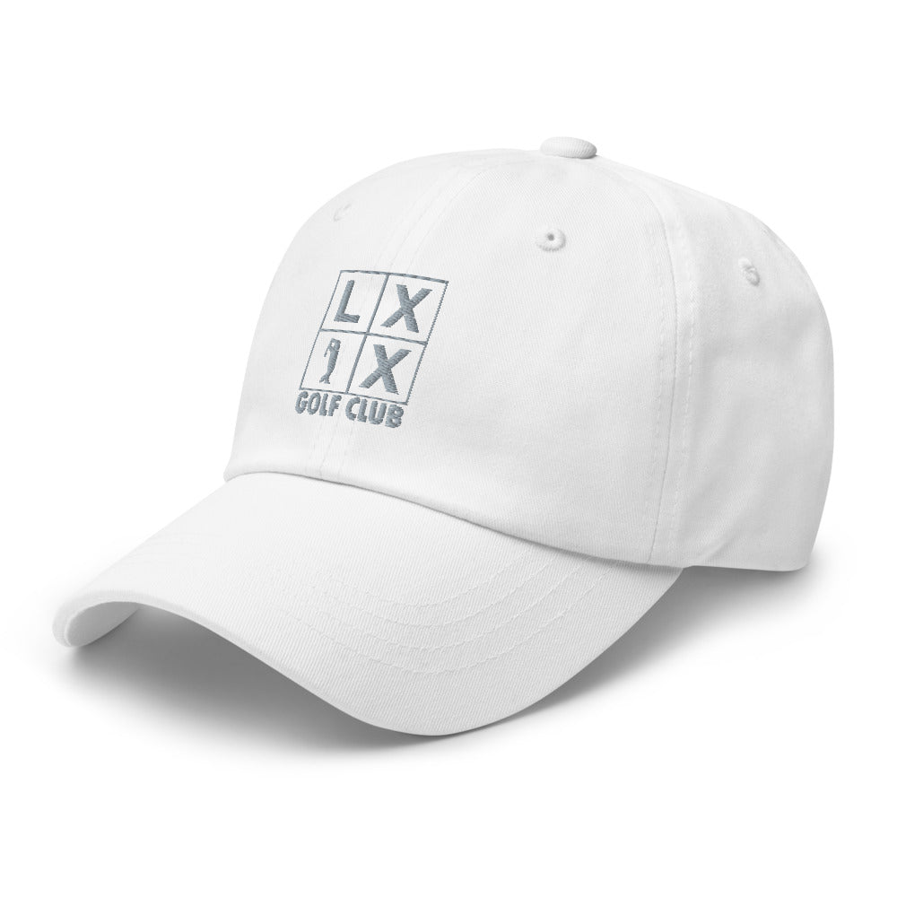 Four Box Logo Dad Hat - Gray Logo