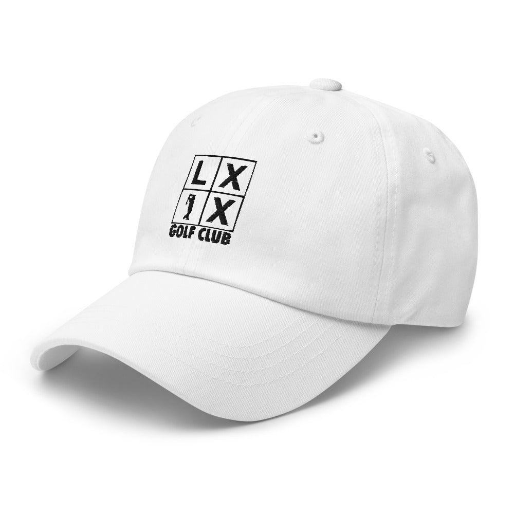 Four Box Logo Dad Hat - Black Logo