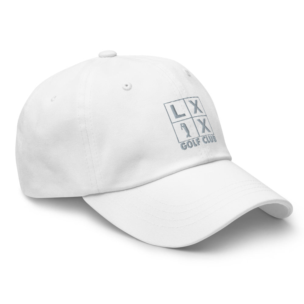 Four Box Logo Dad Hat - Gray Logo