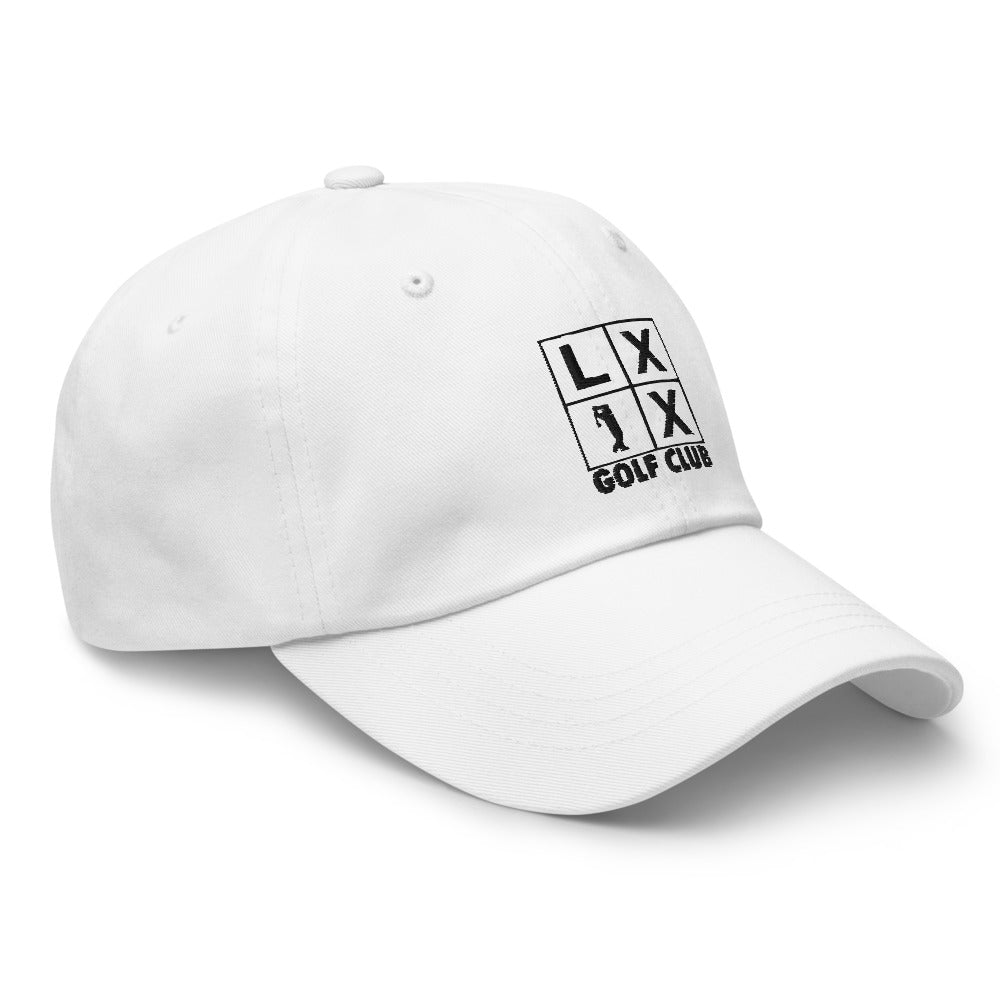 Four Box Logo Dad Hat - Black Logo