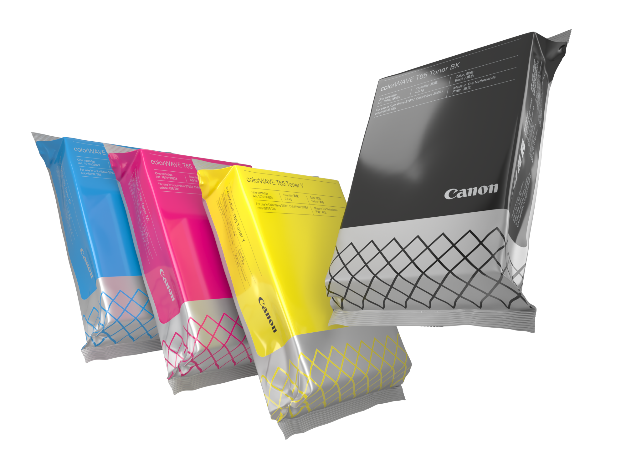 Canon colorWAVE+ 3700 / 3800 / T65 Toner Pearls Cartridge 500 Grams