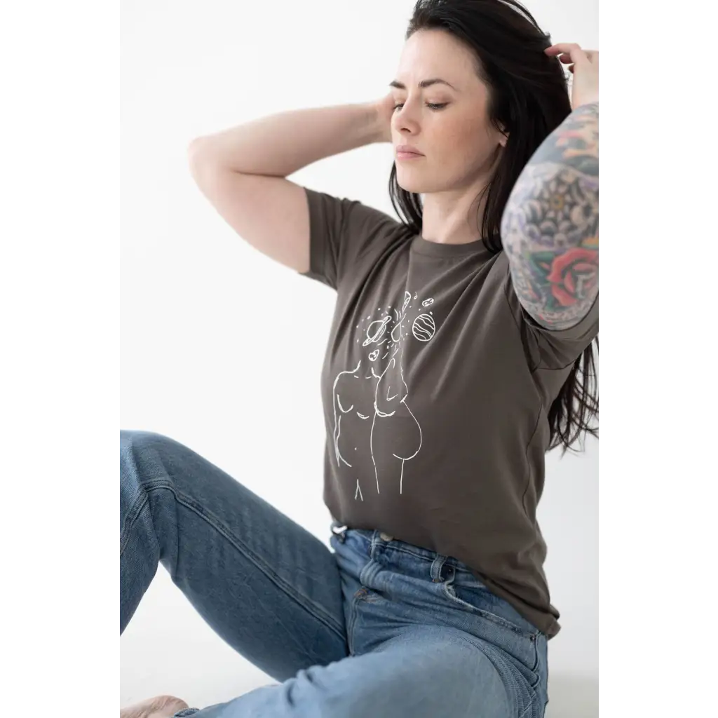 Cosmos Everywhere | Kate Baer Graphic T-Shirt | FREE SHIPPING