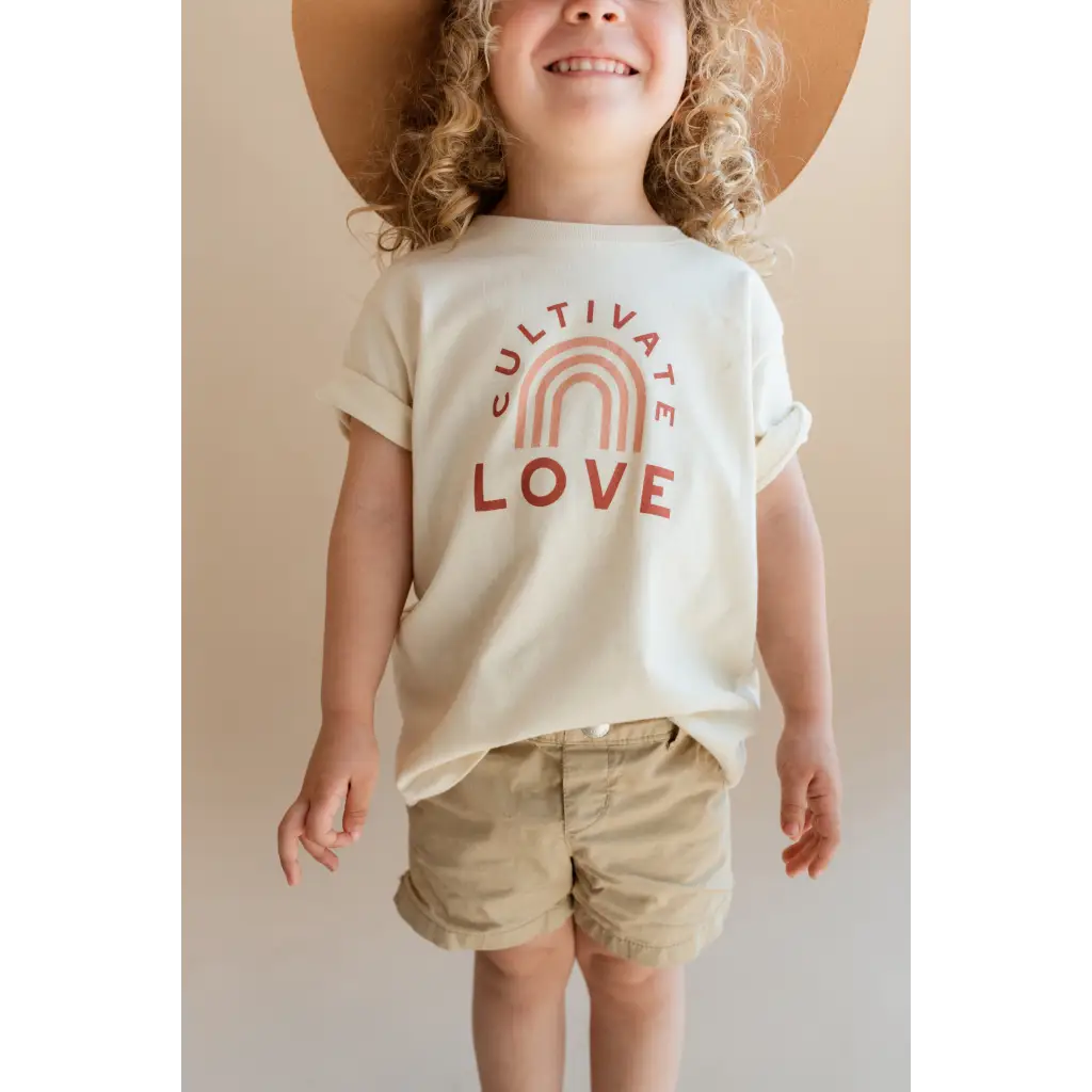 Cultivate Love Organic Cotton T-shirt for Kids
