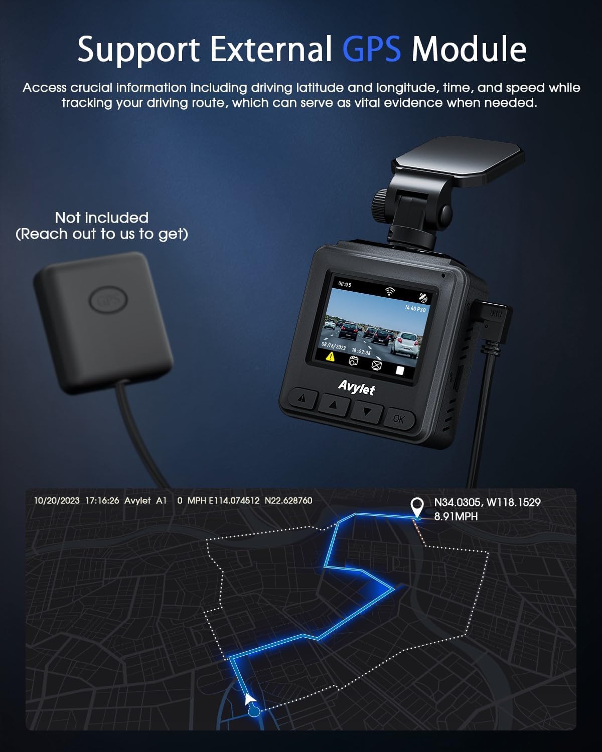 Horizon 2k Smart Dash Cam